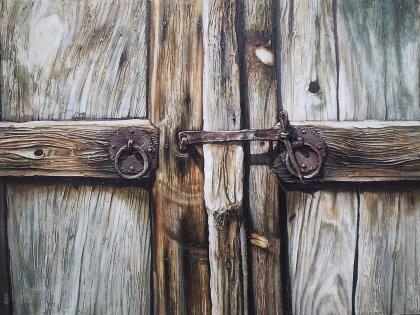 ,,The door of faith,,60x80 sm mix
