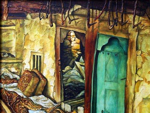 ,,The green door,,50x65 sm mix