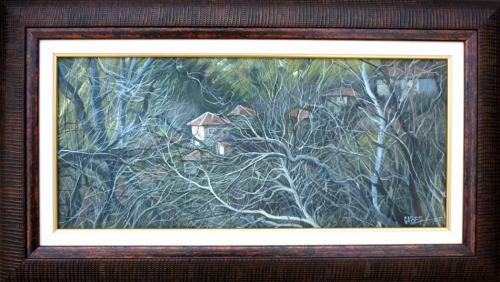 ,, Slaveno's forest,, 20x60 sm mix