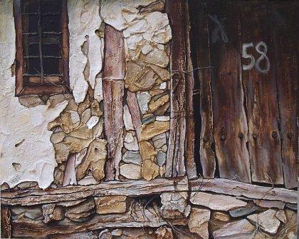 ,,Nomber 58,, 40x50 sm mix