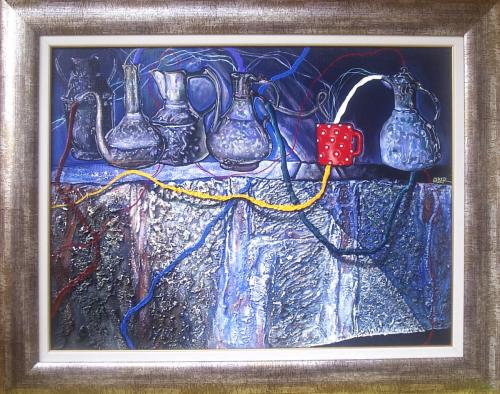 ,,Thedream of the shaman,, 60x80 sm mix